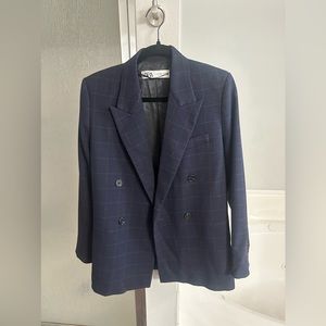 Navy Zara blazer